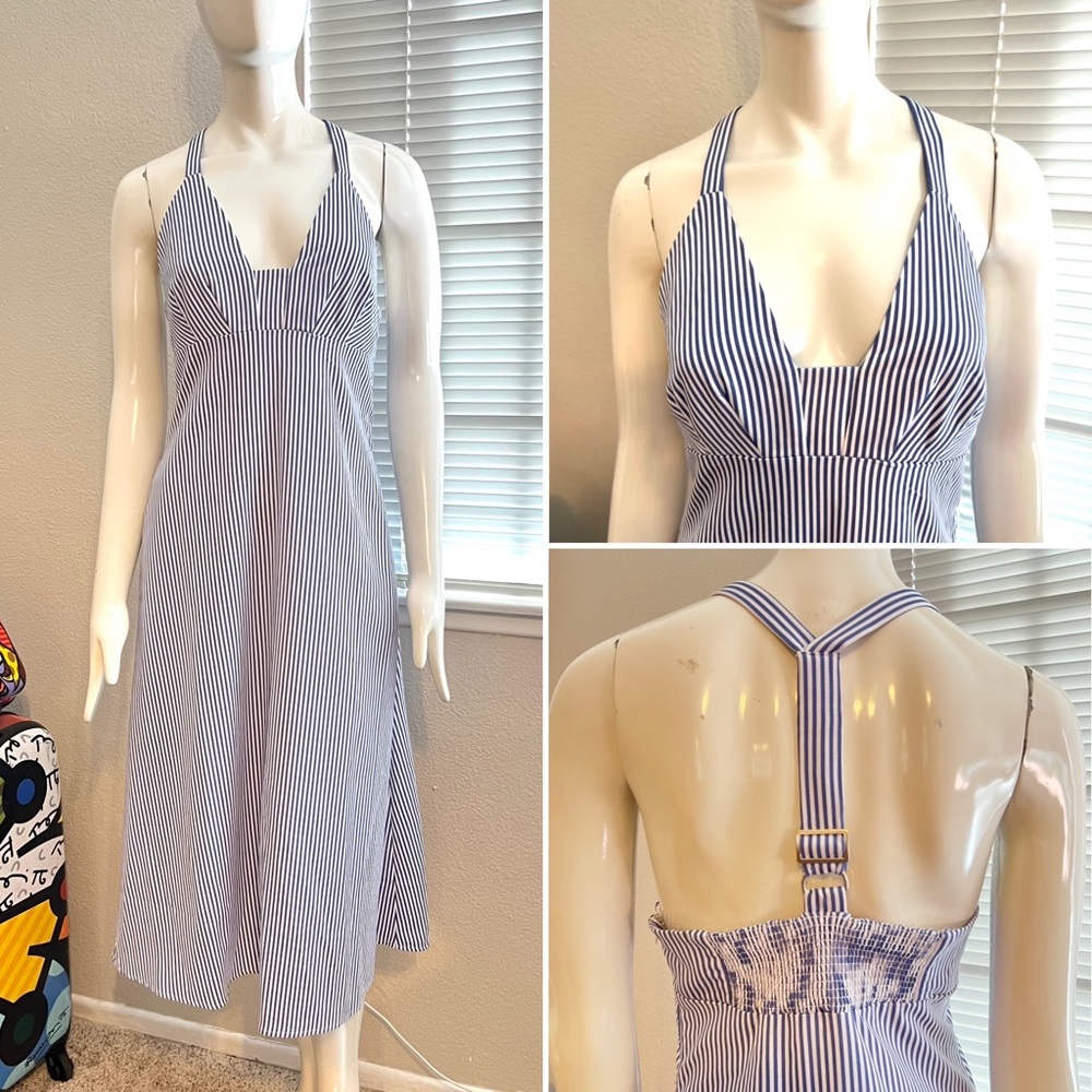 k / lab-NEW-Midi Sundress-Adjustable Y BACK-Sz M